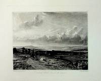 Plate - "Hamstead Heath; Harrow in the distance" from English Landscape Scenery. A Series of Forty Mezzotinto Engravings on Steel from Pictures Painted by John Constable, R.A.