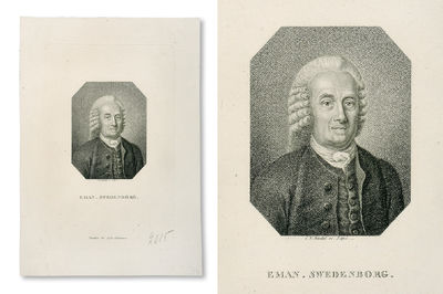 Emanuel Swedenborg. Porträtt.