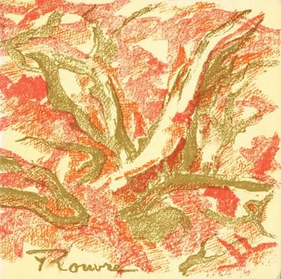 Y. Rouvre. Végétation. peintures récentes.