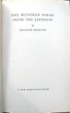 One Hundred Poems from the Japanese by Rexroth, Kenneth, 1905-1982, translator