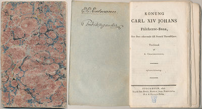 Konung Carl XIV Johans fältherre-bana, före dess…