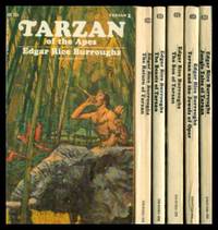 image of TARZAN OF THE APES - The First Six: Tarzan of the Apes; The Return of Tarzan; The Beasts of Tarzan; The Son of Tarzan; Tarzan and the Jewels of Opar; Jungle Tales of Tarzan