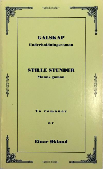 Galskap - Underhaldningsroman. Stille stunder -…