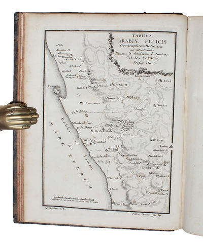 Flora Ægyptiaco-Arabica. Sive Descriptiones Plantarum, quas per Ægyptum Inferiorem et Arabiam Felicem detexit, illustravit. Post mortem Auctoris edidit Carsten Niebuhr. Accedit Tabula Arabiæ felicis Geographica-Botanica. - [THE PLANTS OF THE ARAB EXPEDITION] (photo 2)