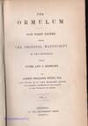The Ormulum, now first edited from the original manuscript in the Bodleian with Notes and Glossary (Volume 1)