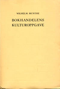 Bokhandelens kulturoppgave.