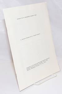 image of Research Use of Ethnographic Research Films. Delivered at the Sixty-seventh Annual Meeting, American Anthropological Association, November 21-24, 1968, Seattle, Washington, Abstracts 1:3, pp. 48-49
