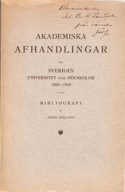 Akademiska afhandlingar vid Sveriges universitet…