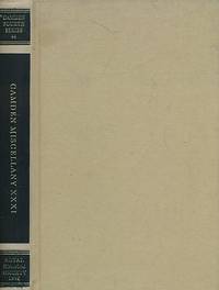 Camden Miscellany XXXI. Royal Historical Society: Camden Fourth Series Volume 44