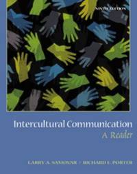 Intercultural Communication: A Reader