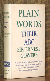 cover of PLAIN WORDS: THEIR ABC