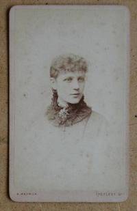 Carte De Visite Photograph: Portrait of a Young Woman.