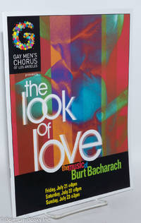 cover of The Look of Love: the music of Burt Bacharach July 21-23, Alex Theatre, Glendale, CA