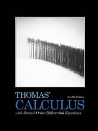Thomas' Calculus with Second-Order Differential Equations