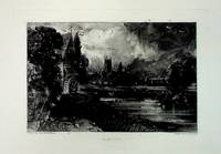 Plate - "A Mill" from English Landscape Scenery. A Series of Forty Mezzotinto Engravings on Steel from Pictures Painted by John Constable, R.A.