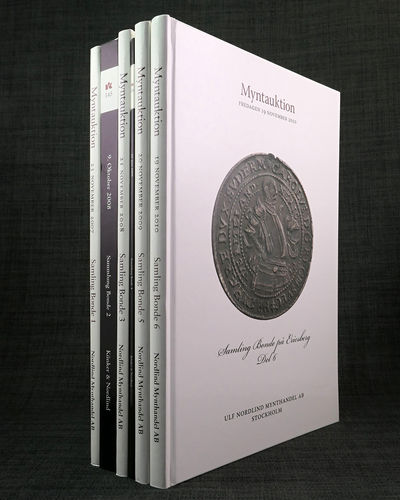 Samling Bonde. Auktionskatalog 1-6 (alla).
