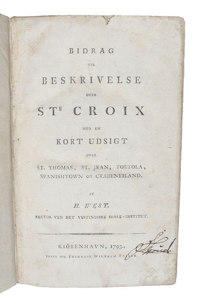 Bidrag til Beskrivelse over Ste Croix med en kort…
