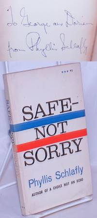 image of Safe - Not Sorry