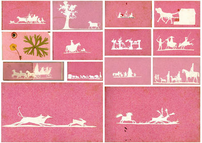 Cut Paper Silhouette Album