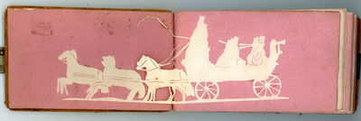 Cut Paper Silhouette Album; (photo 1)