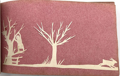 Cut Paper Silhouette Album; (photo 11)