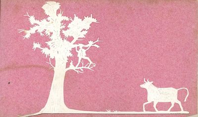 Cut Paper Silhouette Album; (photo 5)