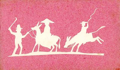 Cut Paper Silhouette Album; (photo 6)