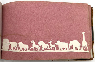 Cut Paper Silhouette Album; (photo 9)