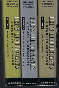image of Lee's Lieutenants: A Study in Command (3 Volume Set)