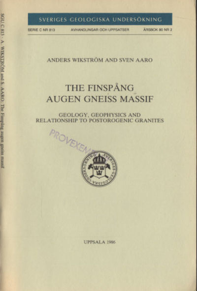 THE FINSPÅNG AUGEN GNEISS MASSIF.