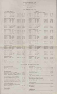 1967 RAMBLER PRICE LIST