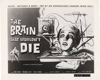 The Brain That Wouldn't Die (Original photograph of a promotional design for the 1962 film)