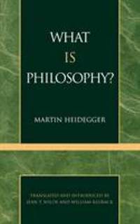 image of What Is Philosophy?