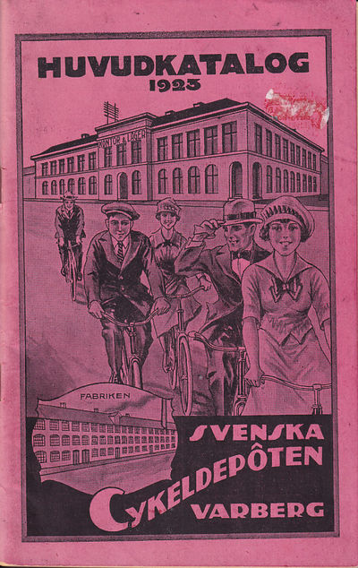 Huvudkatalog 1923. Svenska Cykeldepôten, Varberg.