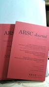 ARSC Journal Vol. 38 Nos 1 and 2 Spring/Fall 2007