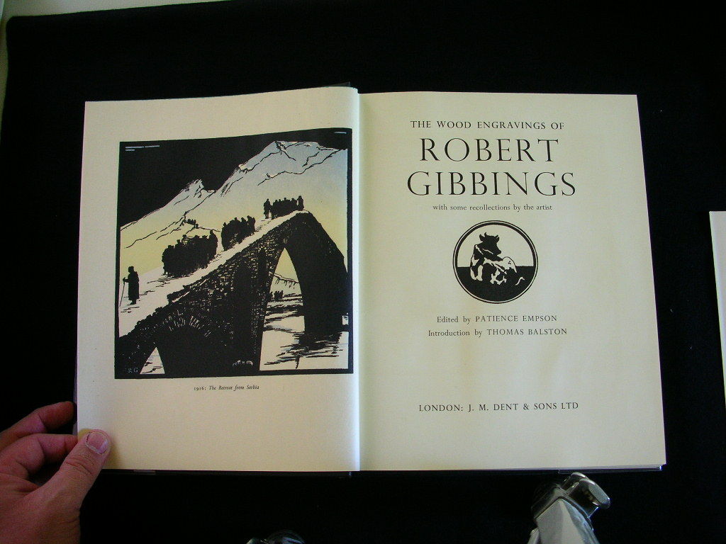 WOOD ENGRAVINGS OF ROBERT GIBBINGS【古本】 The Wood Engravings of Robert Gibbings by Empson, Patience | 1959