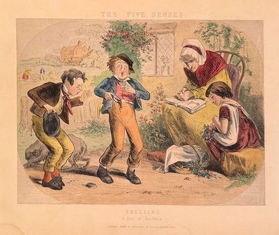 London: Grant & Griffith, 1852. The Five Senses as Depicted by 