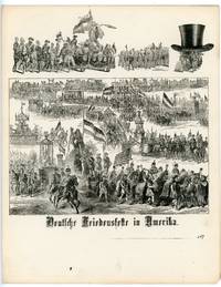 Lettersheet with an Engraving of the German Peace Festival