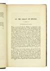 View Image 7 of 8 for On the Origin of Species by Means of Natural Selection, or The Preservation of Favoured Races in the... Inventory #126351