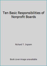 image of Ten Basic Responsibilities of Nonprofit Boards