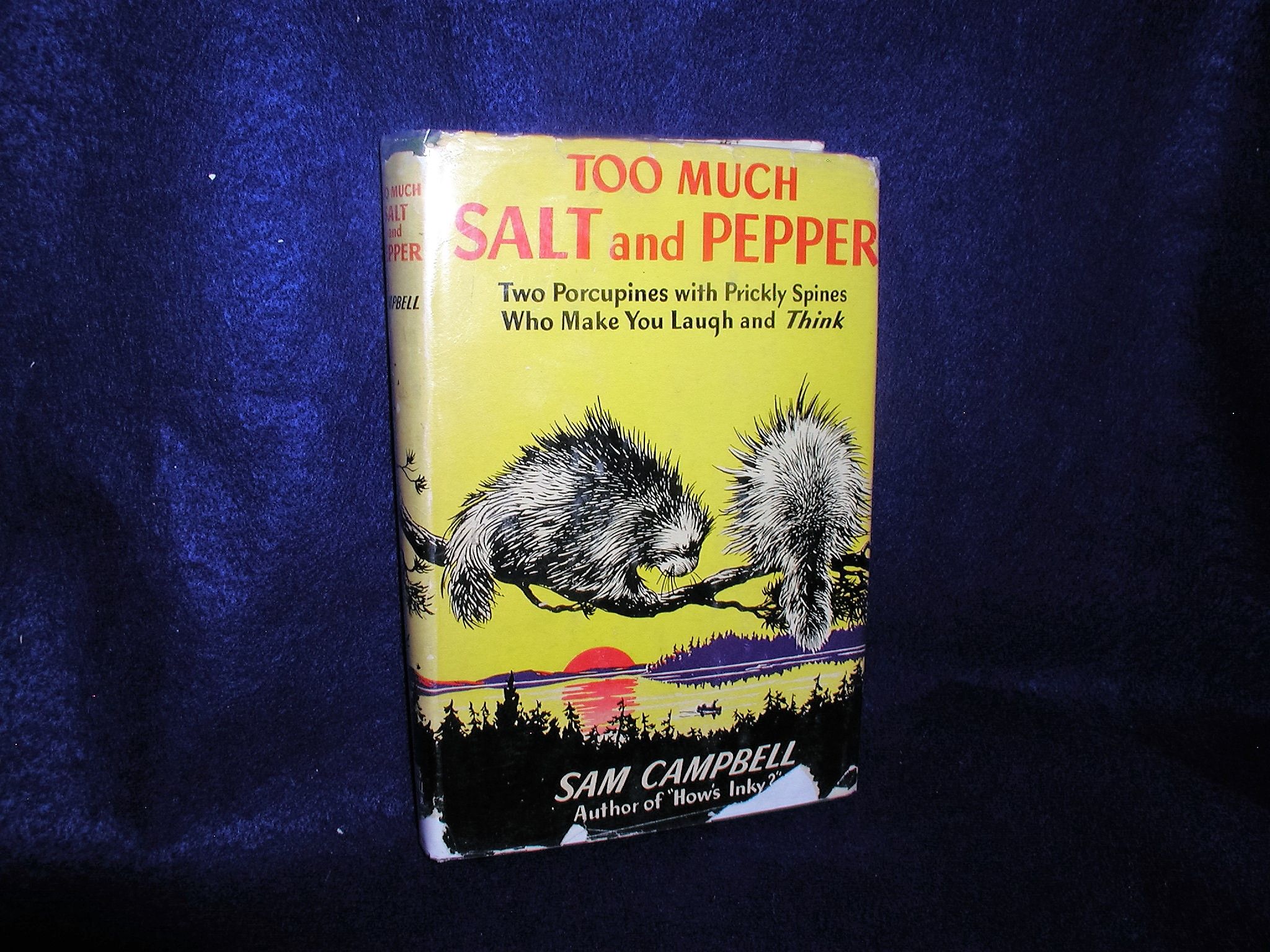 Too Much Salt and Pepper Two Porcupines with Prickly Spines Who Make