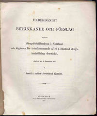 Underdånigt betänkande och förslag angående…