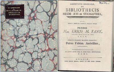 Dissertatio gradualis, de bibliothecis medii ævi…