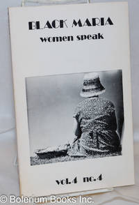 image of Black Maria: vol. 4, #4; Women Speak