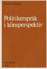 Politikerspråk i könsperspektiv