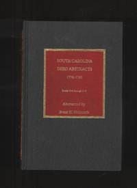 cover of SOUTH CAROLINA DEED ABSTRACTS 1776 - 1783. Books Y-4 through H-5.