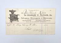 [LETTER HEAD] [STOVES] Collection of range and stove invoices