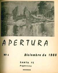 Apertura. Revista Literaria. No. 1 (July 1965) Through No. 13 (December 1972) (all Published?) - 