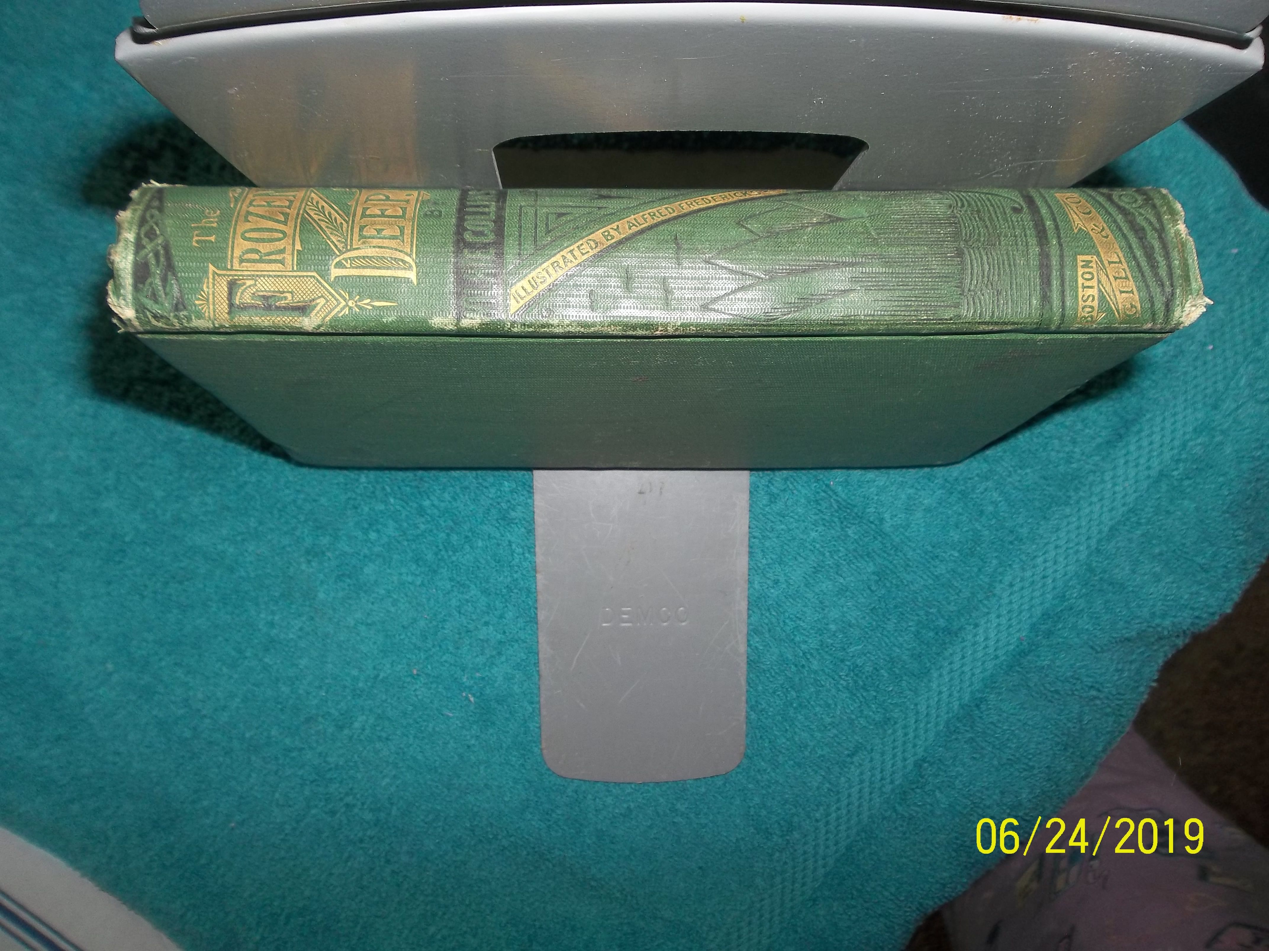 The Frozen Deep by Wilkie Collins First American Edition 1874