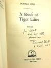 A ROOF OF TGER LILIES